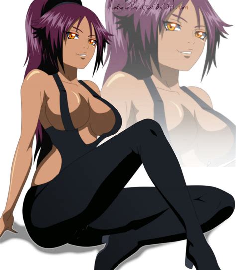 ~sexy♥yoruichi Sexy Anime Girls Fan Art 35903042 Fanpop