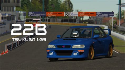 Assetto Corsa Subaru B Sti At Tsukuba Circuit Lap Time Youtube