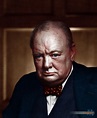 Colors for a Bygone Era: Winston Churchill, 1941, colorized