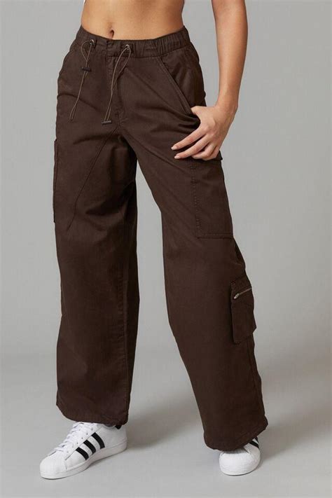 Utility Bungee Cord Cargo Pant Deep Mahogany Factorie Trousers