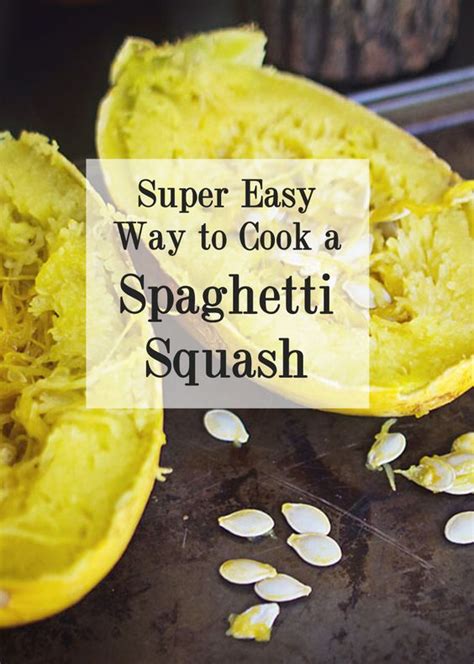Easy Ways To Cook Spaghetti Squash Craft Frenzy Friday Pinterest