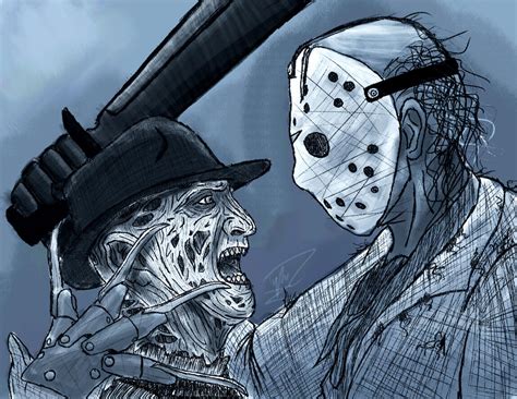 Freddy Krueger Vs Jason Voorhees By Tylerl01tv On Deviantart