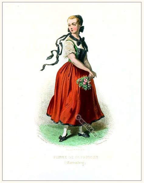 Traditional Bavarian Costumes Archive Costume History