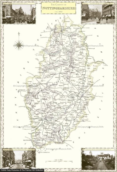 Old Maps Of Nottingham Francis Frith