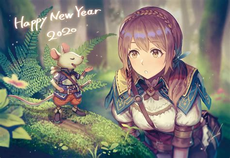 Free Download 45 Happy New Year 2020 Anime Girl Wallpapers On