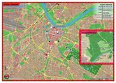Gran mapa detallado de Dresden - 2015 | Dresde | Alemania | Europa ...