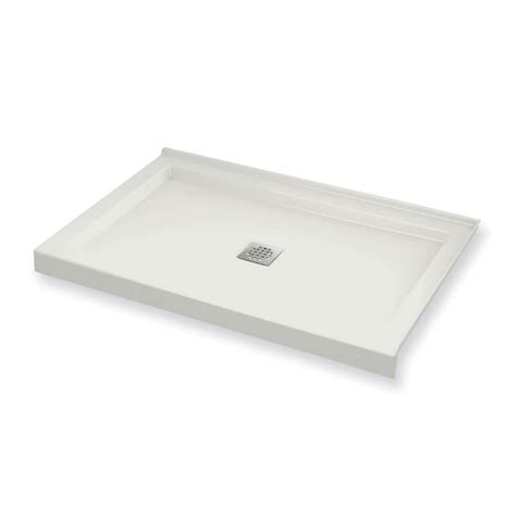 Maax B3square 36 In X 48 In Single Threshold Shower Base In White 420003 503 001 The Home Depot