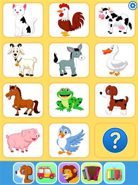 Farm animal picture flashcards with 12 lovely farm animals featured our farm animal picture flashcards are a lovely addition to any classroom or nursery. App Shopper: Baby Flash Cards Games & Kids Animal Sounds ...
