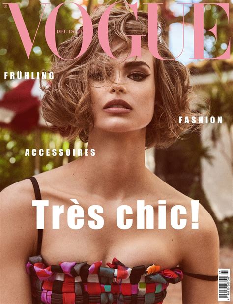 vogue cover märz 2018 cover voguegermany vogue magazine covers fashion magazine cover