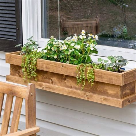 Its benefits include versatility in design, durability and inexpensiveness. Sharing some tips on how I made these cedar window boxes # ...