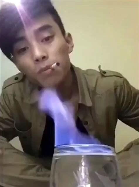Smoker Highlights Dangers Of Habit As He Sets Crotch On Fire While