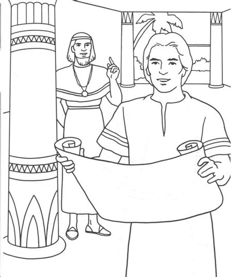 Incredible Joseph And Potiphar Coloring Page References