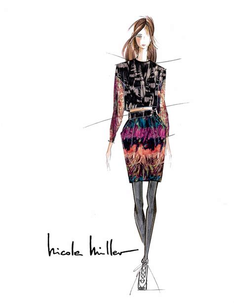Nicole Miller Fall 2014 Fall 2014 New York Fashion Week Designer