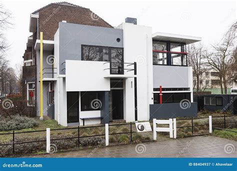 The Schroder House By Gerrit Rietveld In Utrecht Netherlands Editorial