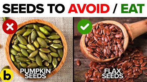 6 Healthy Seeds You Should Be Eating And 6 You Shouldnt Sports