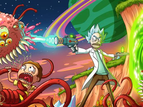 1600x1200 Rick And Morty Smith Adventures 4k Wallpaper1600x1200