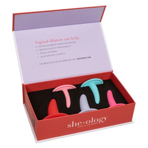 She Ology Wearable Vaginal Dilators 5 Piece Set Cmt Medical