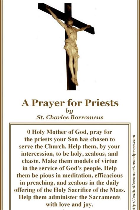 Prayer For Priests Prayers Catholic Prayers Catholic Priesthood