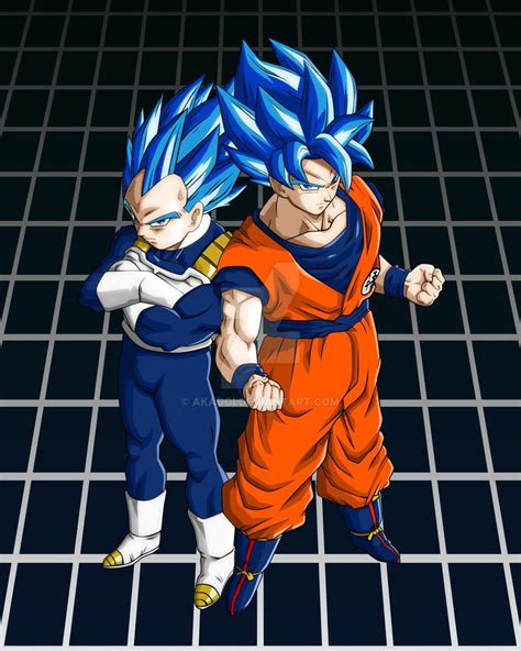 Goku Ultra Instinto Y Vegueta Super Saiyajin Blue Evo