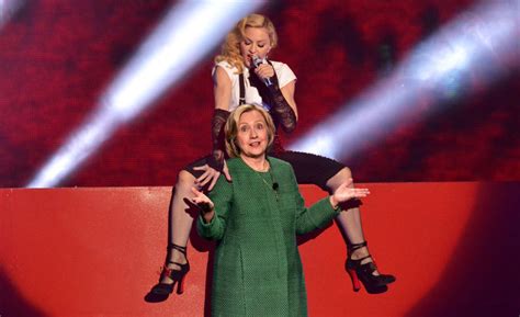 if you vote hillary clinton madonna promises you a blowjob