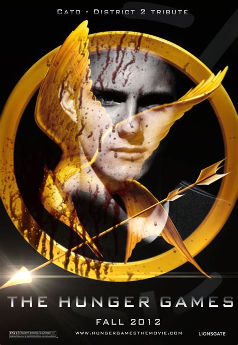 the hunger games fanmade movie poster cato the hunger games fan art 22638667 fanpop