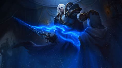 Warcraft 3 Wallpaper 4k Reforged Arthas Menethil Frostmourne Armor Vrogue