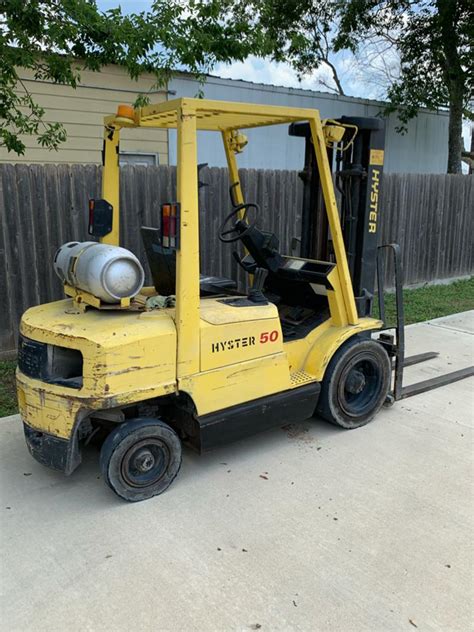 Hyster 50xm Propane Forklift For Sale In Houston Tx 5miles Buy And Sell