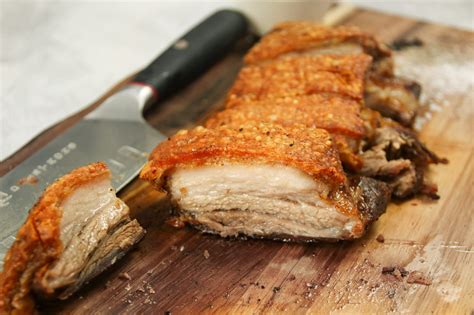 Crispy Belly Pork Recipe Fail Proof North East Food Recipe Pork Recipes Pork Belly