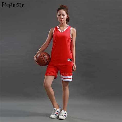 High Quality Basketball Jerseys Sets Women Custom Basketball Uniforms Girls Youth Diy College