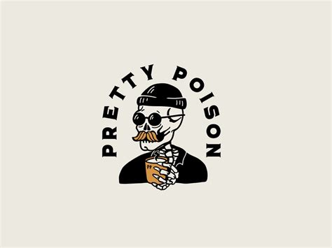Pretty Poison Coffee Branding By Heather Pelosi On Dribbble