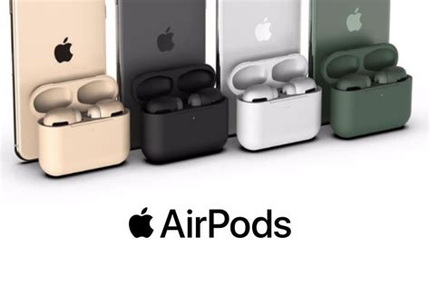 Airpods Pro To Come In New Colors Including Black And Midnight Green
