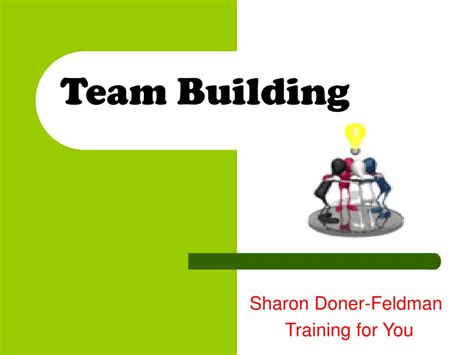 Team Building Powerpoint Slides