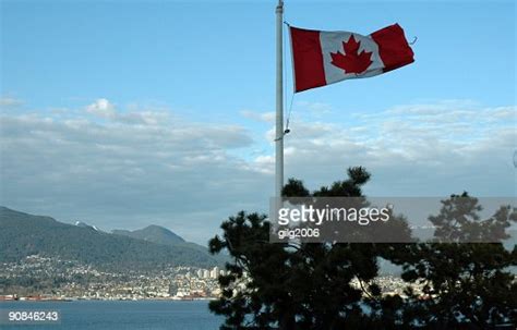 Canadian Flag High Res Stock Photo Getty Images