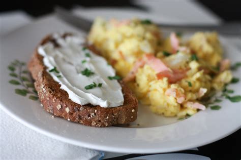 Smoked Salmon Scrambled Eggs Aggies Kitchen