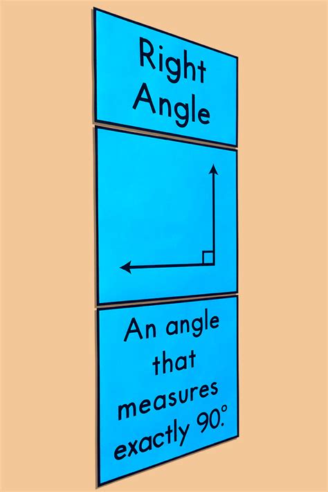 My Math Resources Types Of Angles Bulletin Board Posters