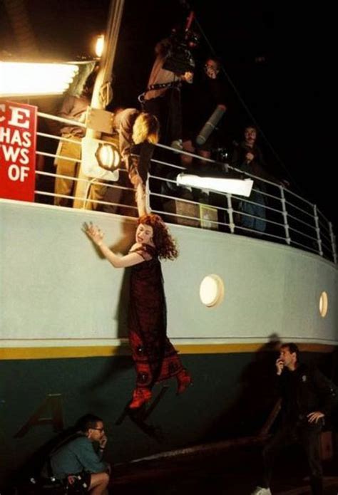 Titanic Titanic Behind The Scenes Pics Melinda Ferencz