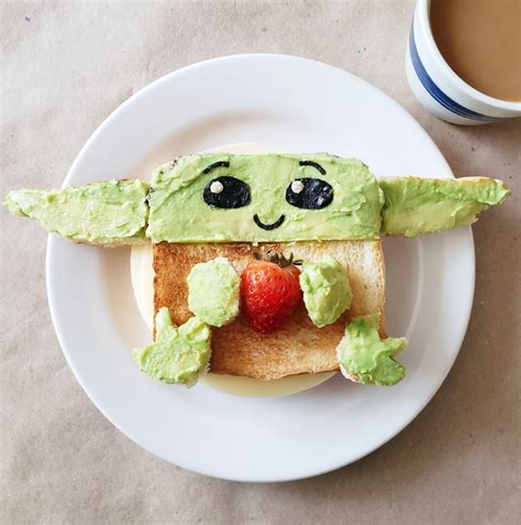 May The Fourth Be With You We Love This Fun And Easy Baby Yoda Sandwich