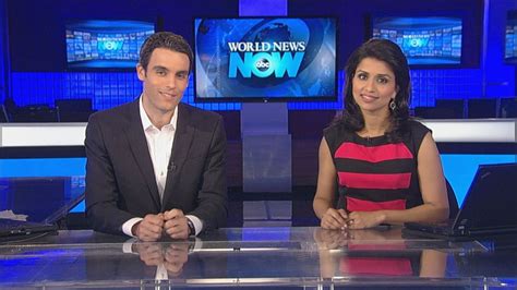 Overnight anchors rob nelson & sunny hostin bust a move live on abc's world news now! World News Now: Friday, June 20, 2014 Video - ABC News
