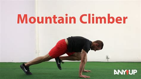 Mountain Climber Bodyweight Training Exercise Youtube
