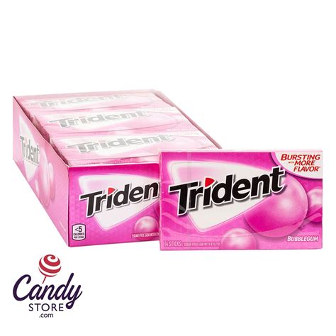 Trident Bubblegum 14pc 12ct