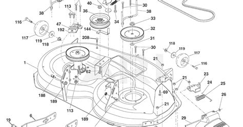 Craftsman 42 inch mower deck parts diagram; 32 Craftsman 42 Mower Deck Belt Diagram - Wiring Diagram List