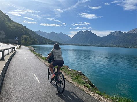 Cycling Around Lake Annecy France Today