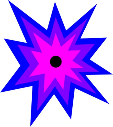 Explosion Exploding Star Clipart 2 Clipartix