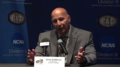 Department of education and millions of reviews. Geneva College Football - 2018 PAC Media Day - YouTube
