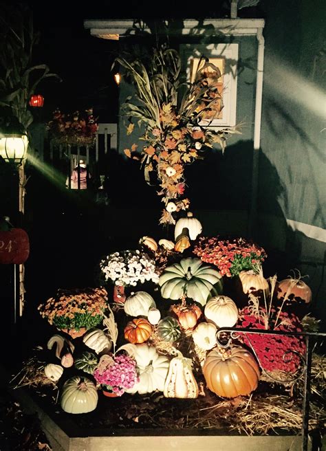 Outdoor 2016 decor for fall/ harvest theme | Harvest decorations, Fall harvest, Fall decor