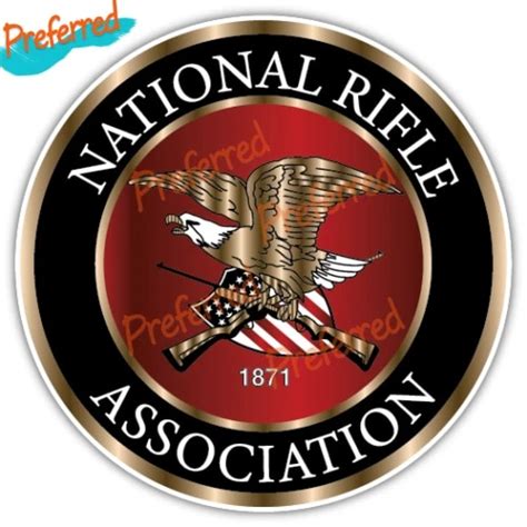 Nra National Rifle Association Gun Rights 2nd Amendment Vinyl Sticker Decal Logo Decals Emblems