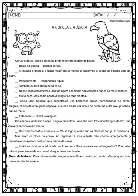 Texto Com Interpretação 3º Ano