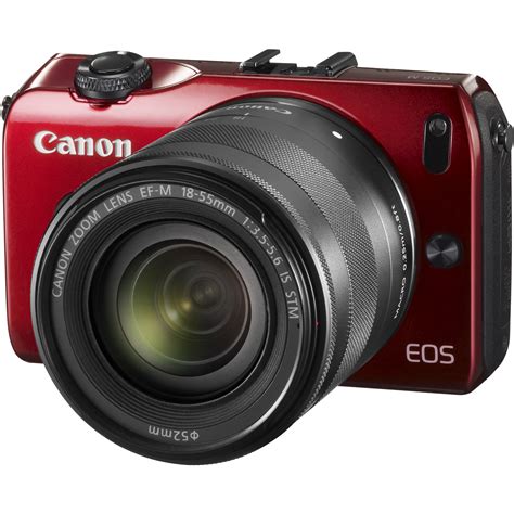 Canon Eos M Mirrorless Digital Camera With Ef M 18 55mm Bandh
