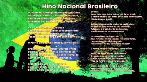 Brazil Hino Nacional Brasileiro Sacred Flag And Anthem Youtube