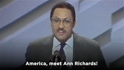 Mike Espy 1988 Dnc Convention Speech Introducing Ann Richards Youtube